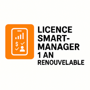 Licence SmartManager – 1 AN RENOUVELABLE